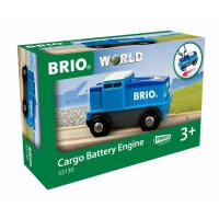 BRIO Blaue Batterie Frachtlok